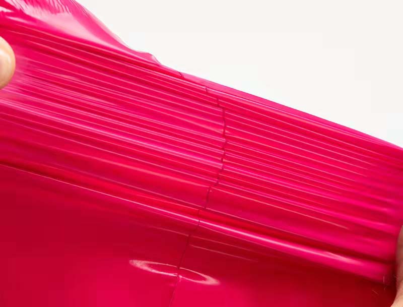 猇亭玫红色快递袋-05